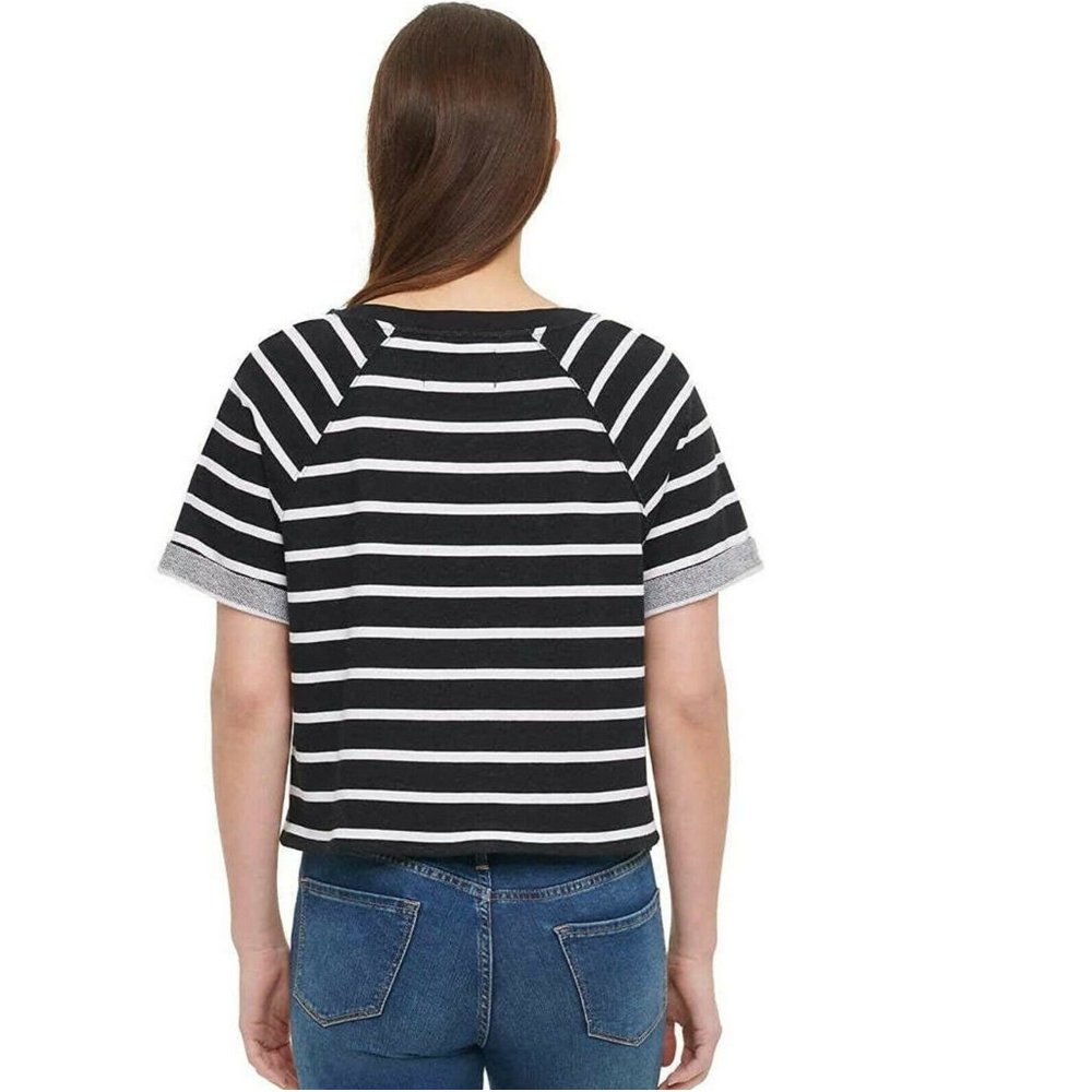 CALVIN KLEIN JEANS FRENCH TERRY LOGO TOP - Picture 2 of 4